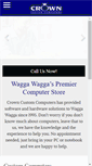 Mobile Screenshot of crowncomputers.com.au